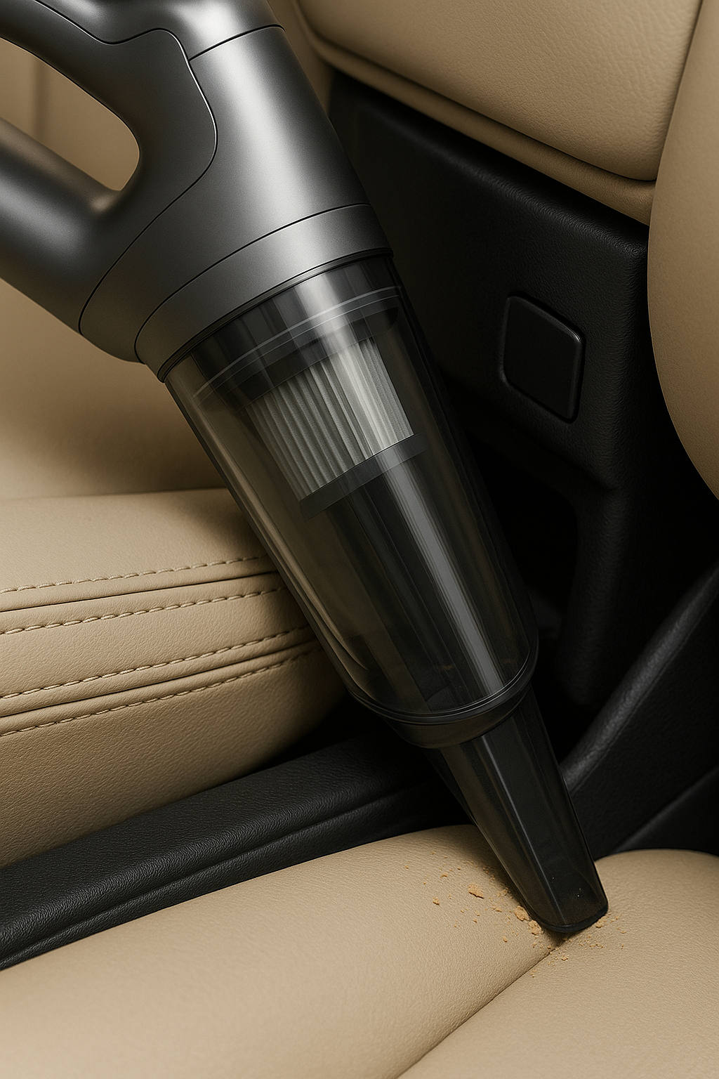 🚗✨ Aspiradora Portátil para Carro – Succión Potente y Fácil de Usar