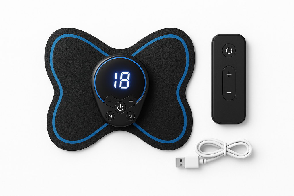 🦋 Masajeador de Mariposa Inteligente – Relajación y Alivio del Estrés