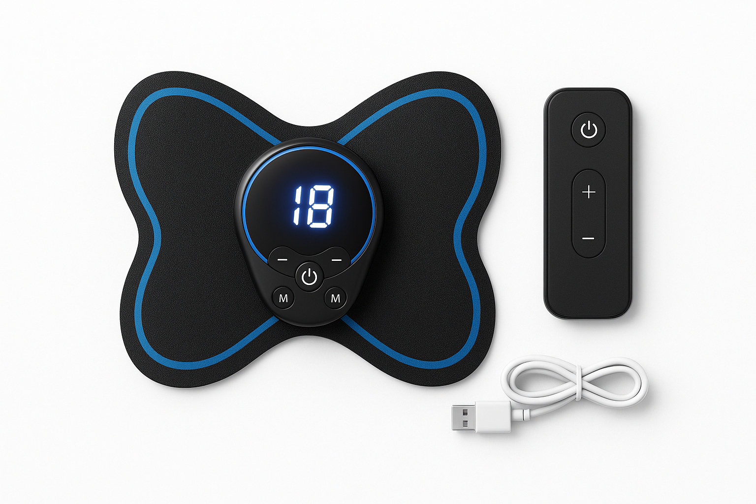 🦋 Masajeador de Mariposa Inteligente – Relajación y Alivio del Estrés