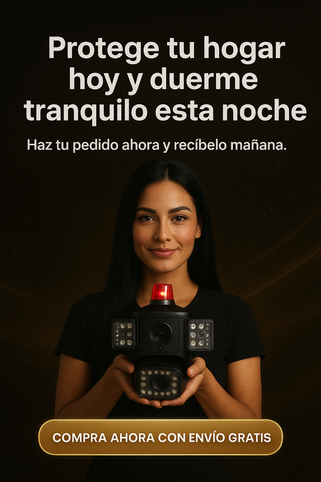 🔥 SUBE DE NIVEL LA SEGURIDAD DE TU HOGAR CON LA NUEVA CÁMARA 3 EN 1 WIFI 🔥